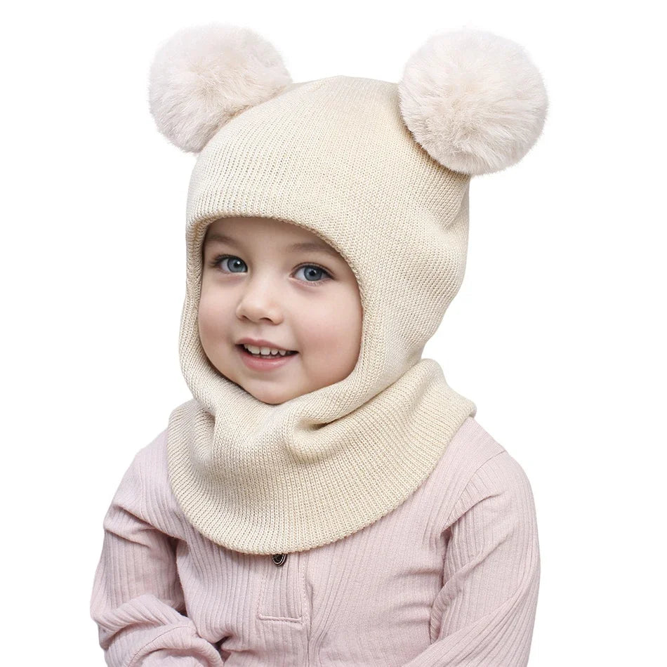 Children's Knit Balaclava Hat